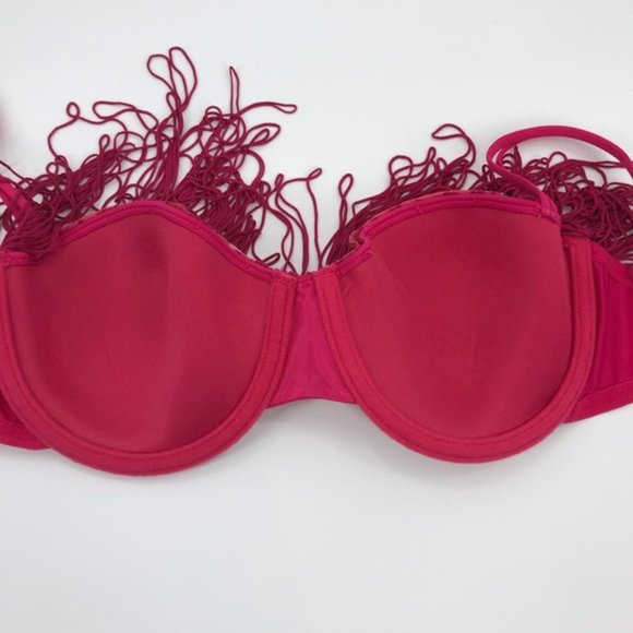 La Senza Flapper Syle Fringed Bra 34B *NWT* - Picture 4 of 6